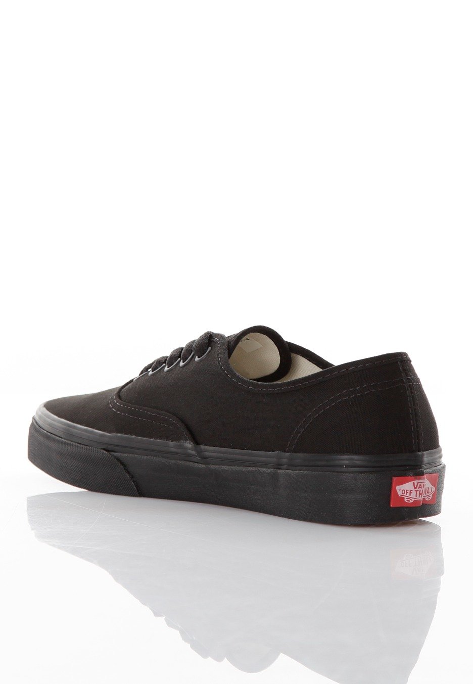 Vans - Authentic Black/Black - Girl Shoes | Nuclear Blast - 靴