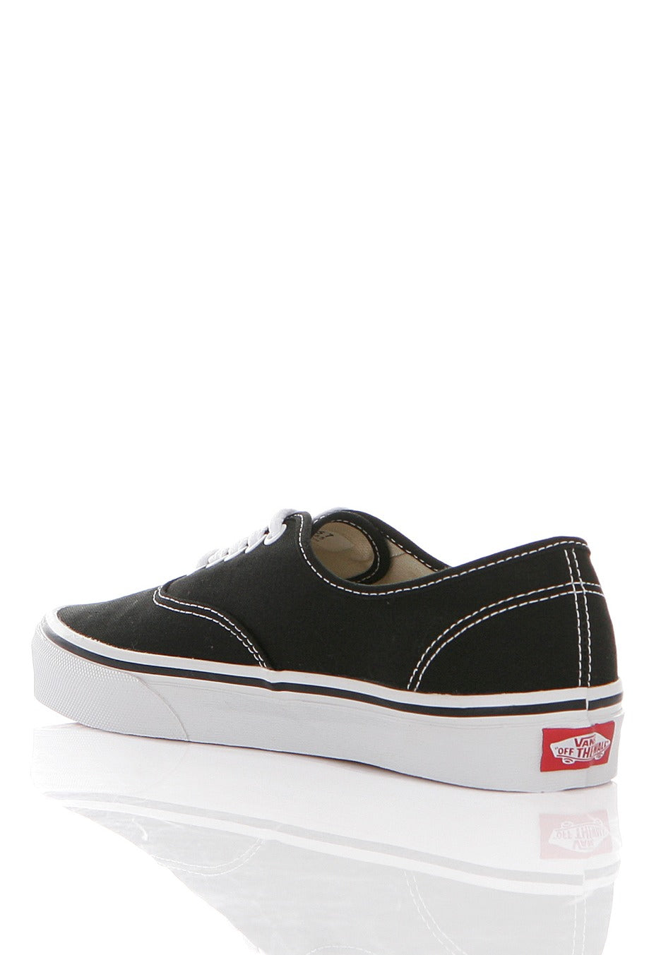 Vans Authentic Black White Girl Schuhe Nuclear Blast