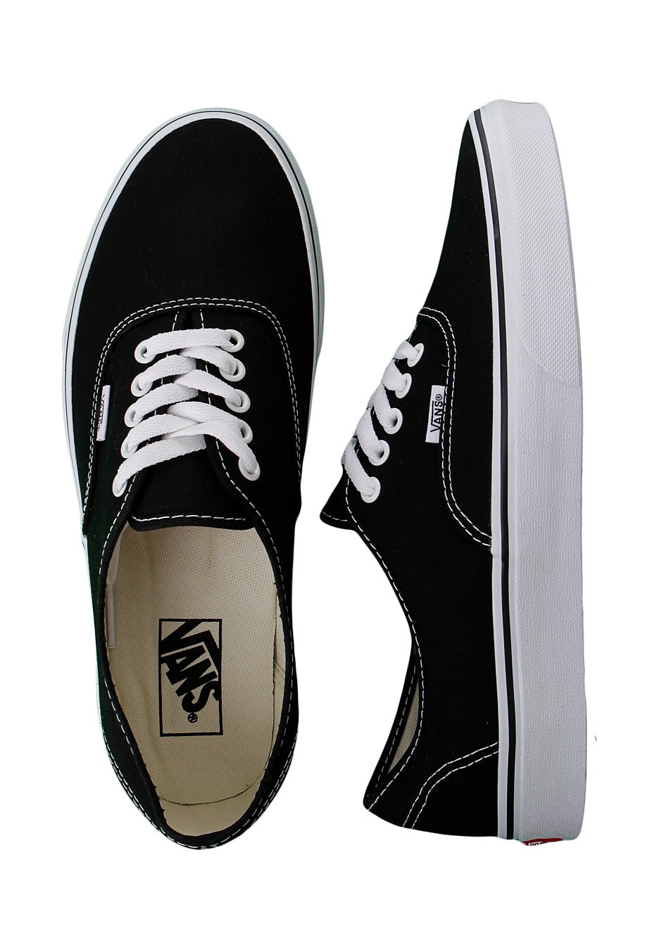 Vans - Authentic Black/White - Shoes | Men-Image