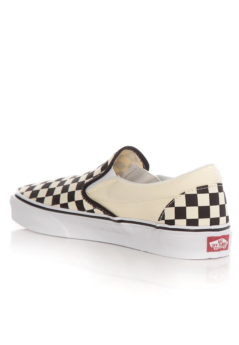 Vans - Classic Slip-On Black/White Checkerboard - Shoes | Men-Image