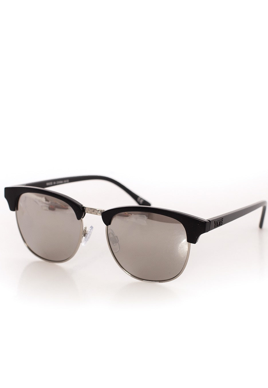 Vans - Dunville Shades Matte Black/Silver Mirror - Sunglasses | Men-Image