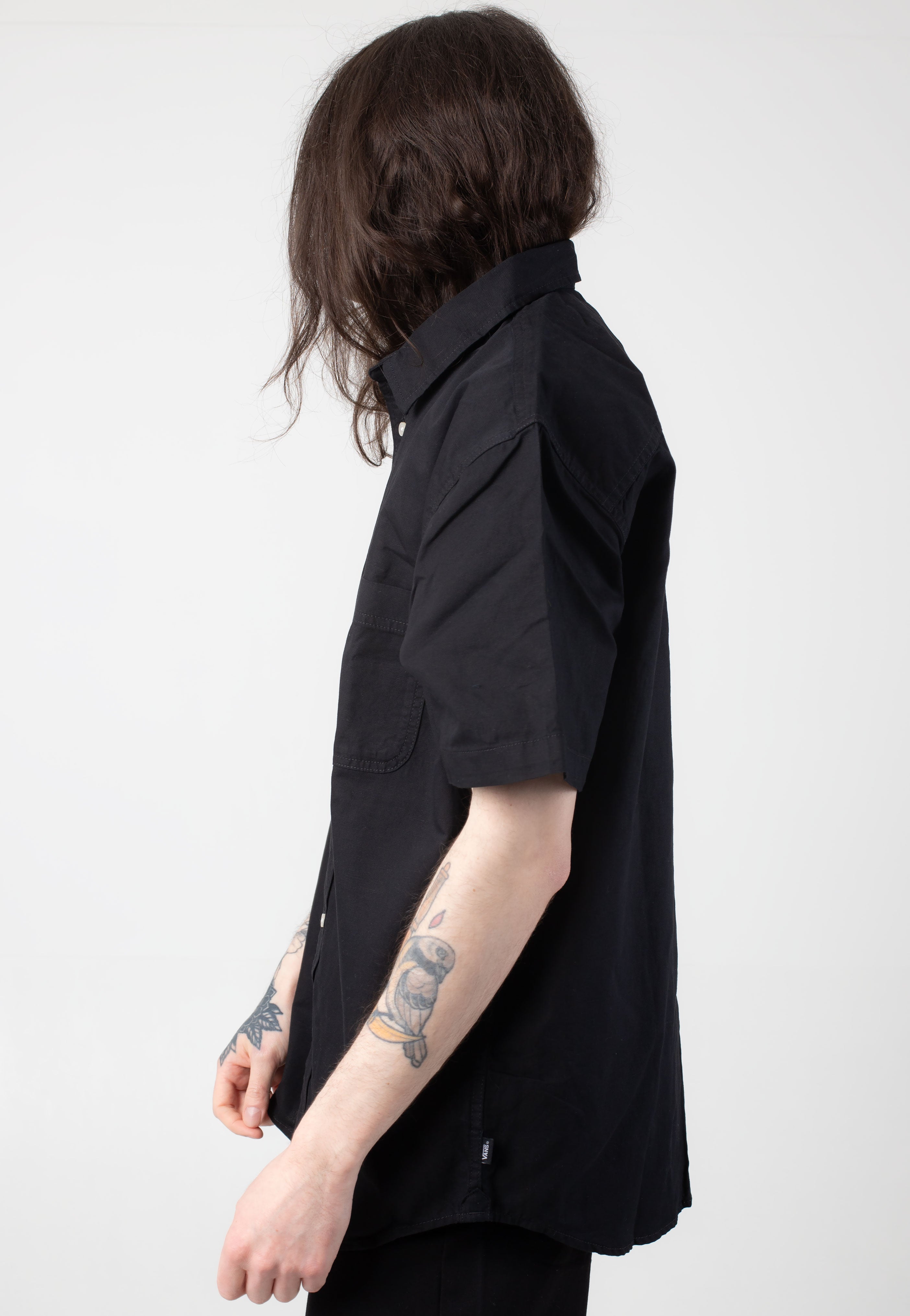 Vans - Lawson Solid Woven Black - Shirt | Men-Image