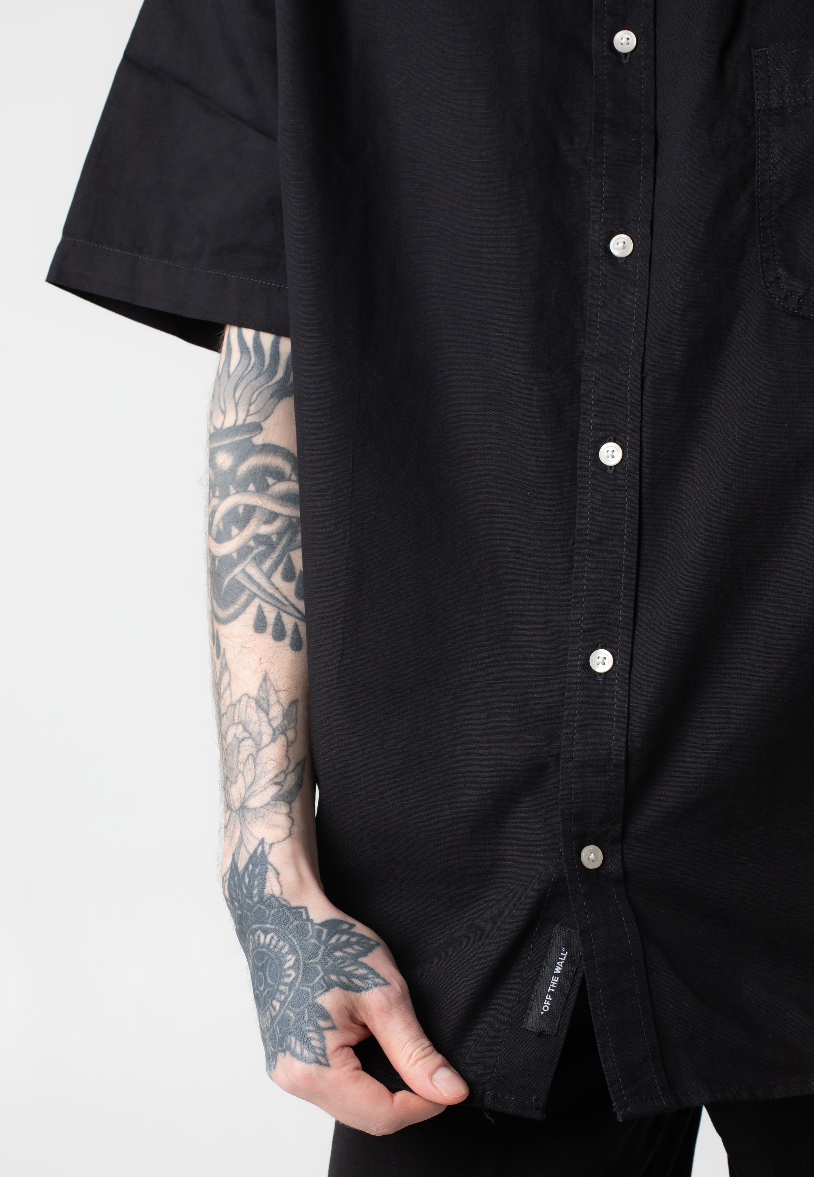 Vans - Lawson Solid Woven Black - Shirt | Men-Image