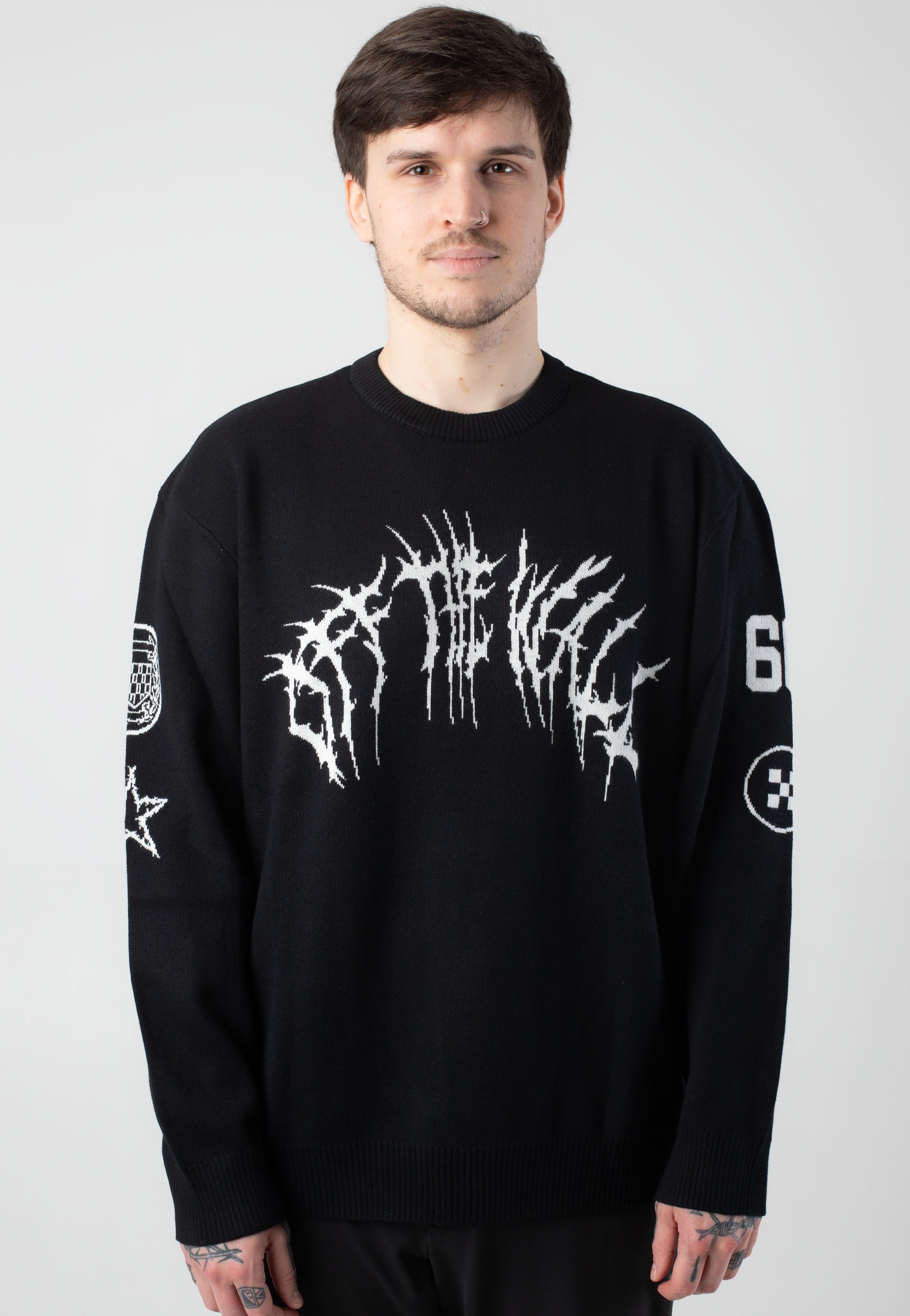 Vans - Metal Arch Crew Black - Pullover | Men-Image