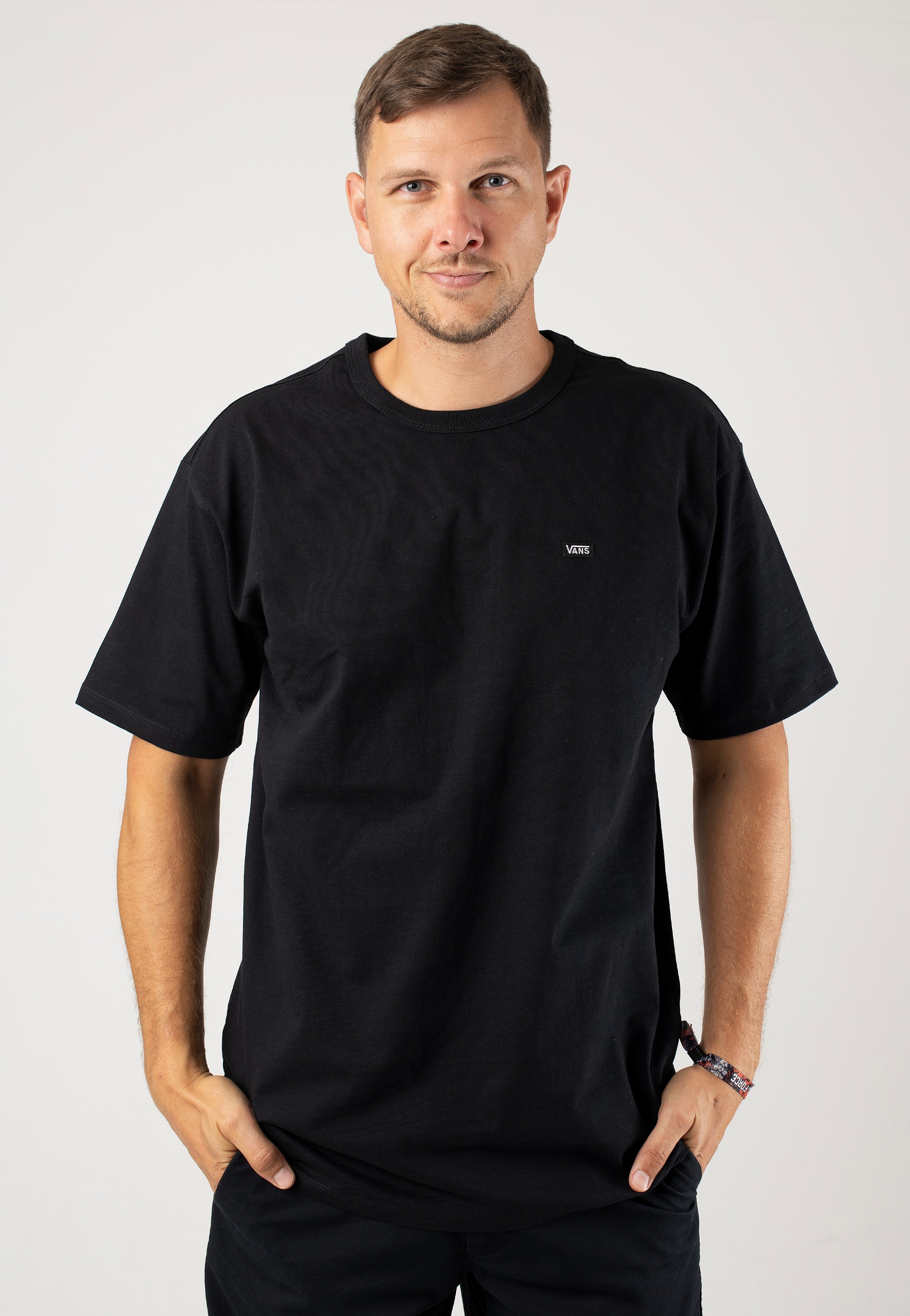 Vans - Off The Wall Classic Off The Wall Black - T-Shirt | Men-Image