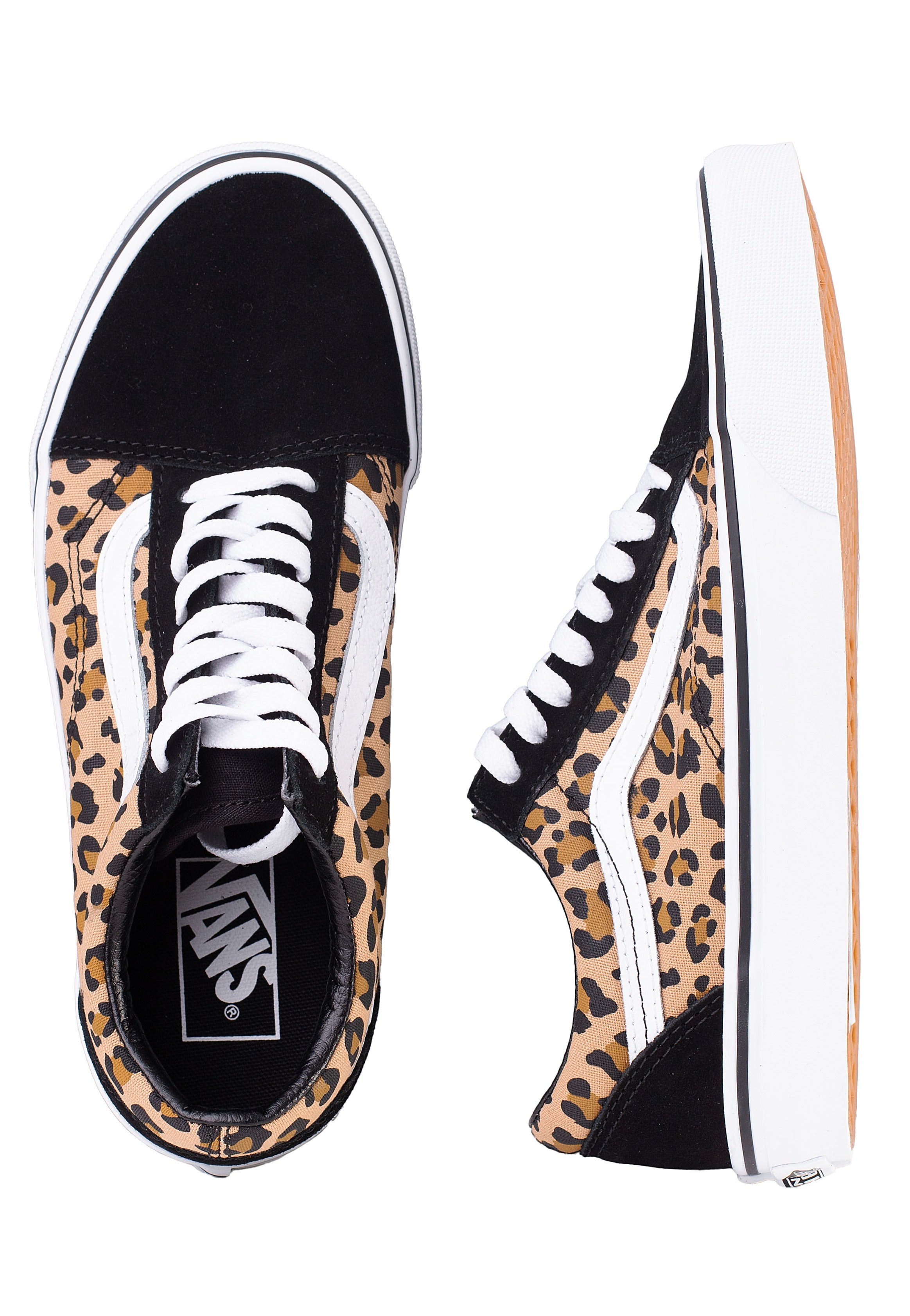 Vans - Old Skool Animalier Black - Girl Shoes | Women-Image