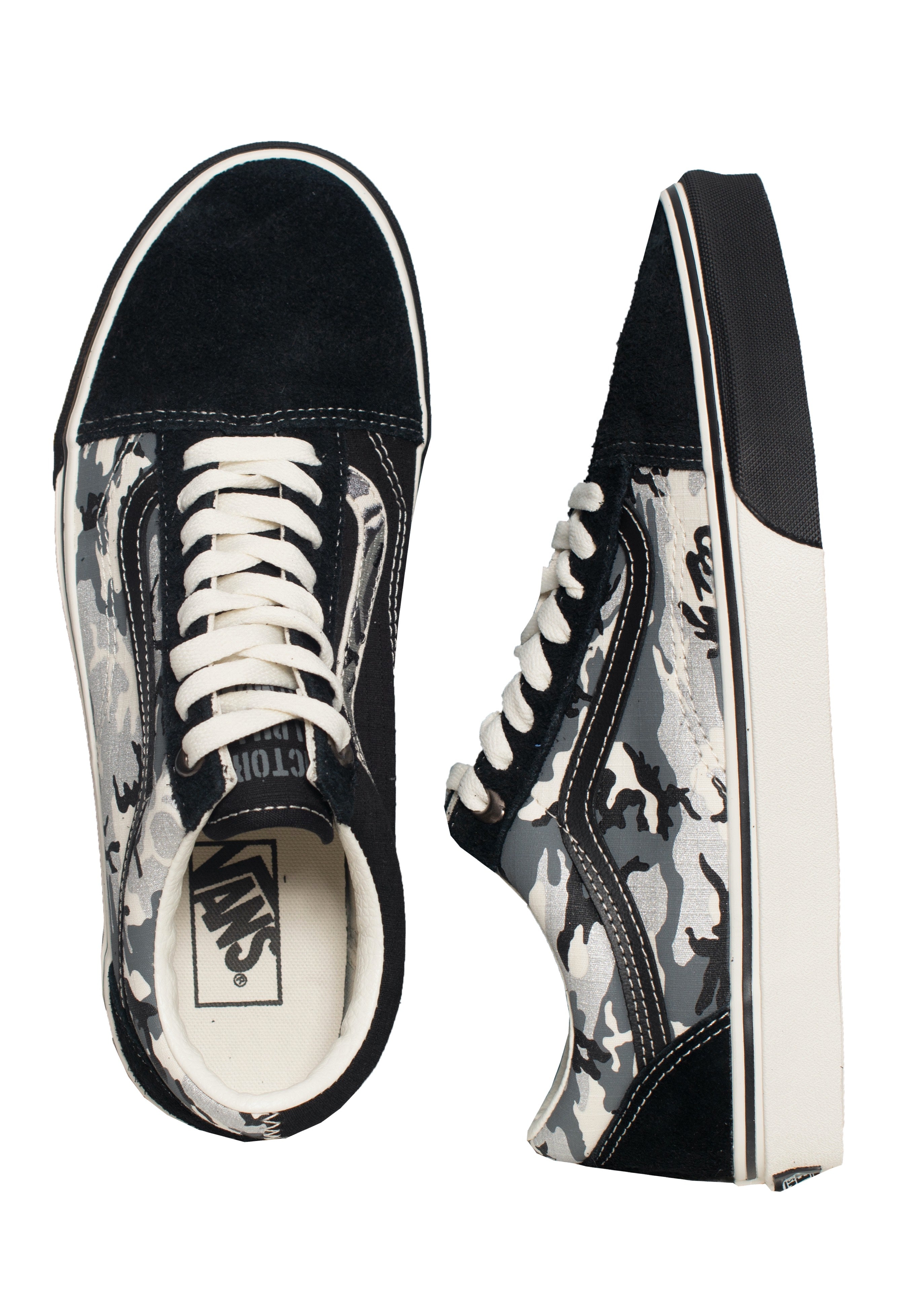 Vans - Old Skool Black/Marshmallow - Shoes | Men-Image