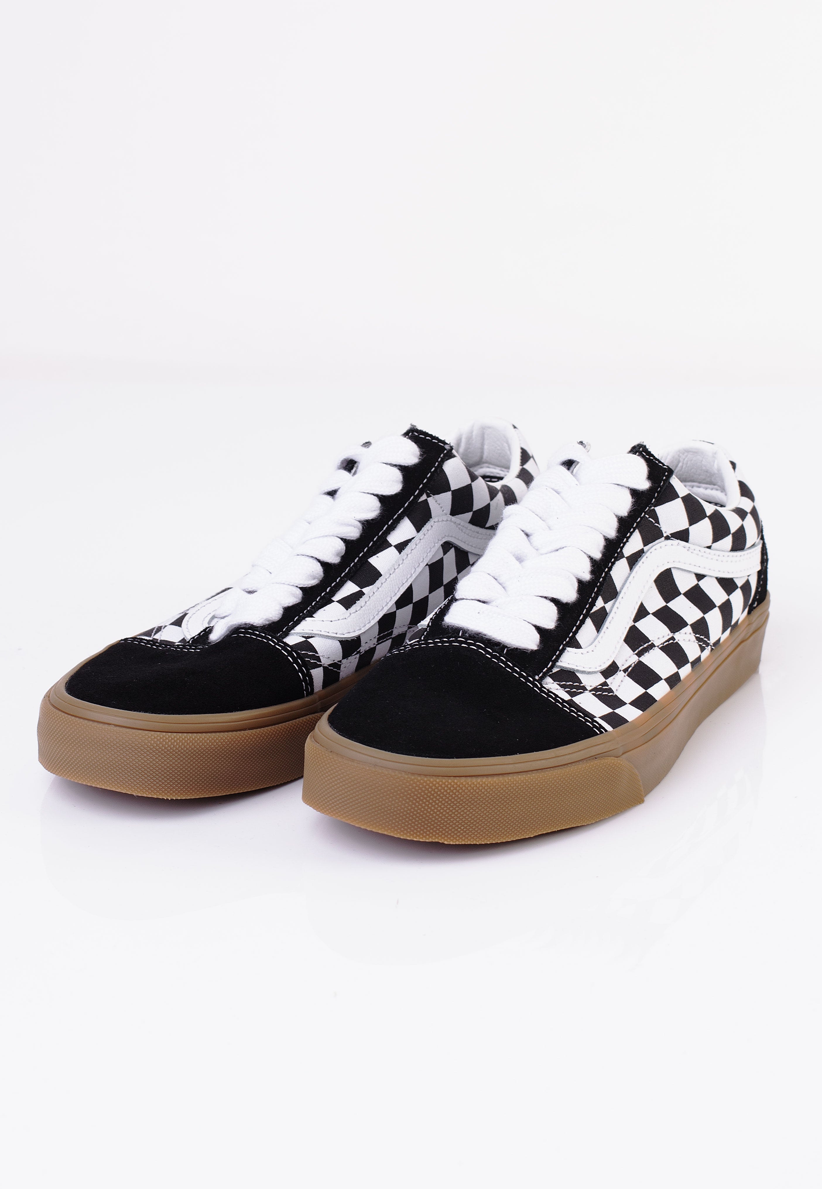 Vans - Old Skool Fat Lace Checker Black - Shoes | Men-Image