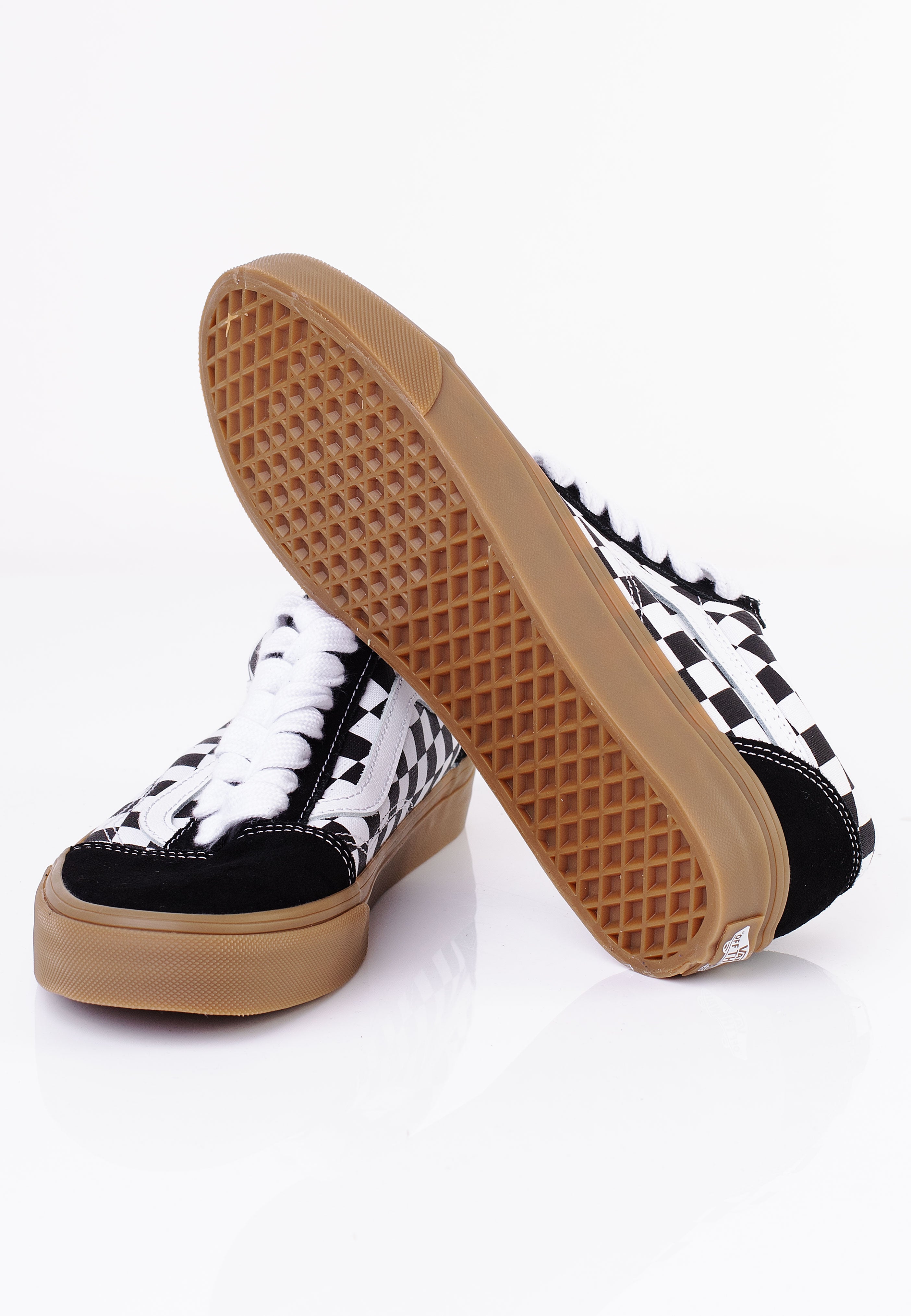 Vans - Old Skool Fat Lace Checker Black - Shoes | Men-Image