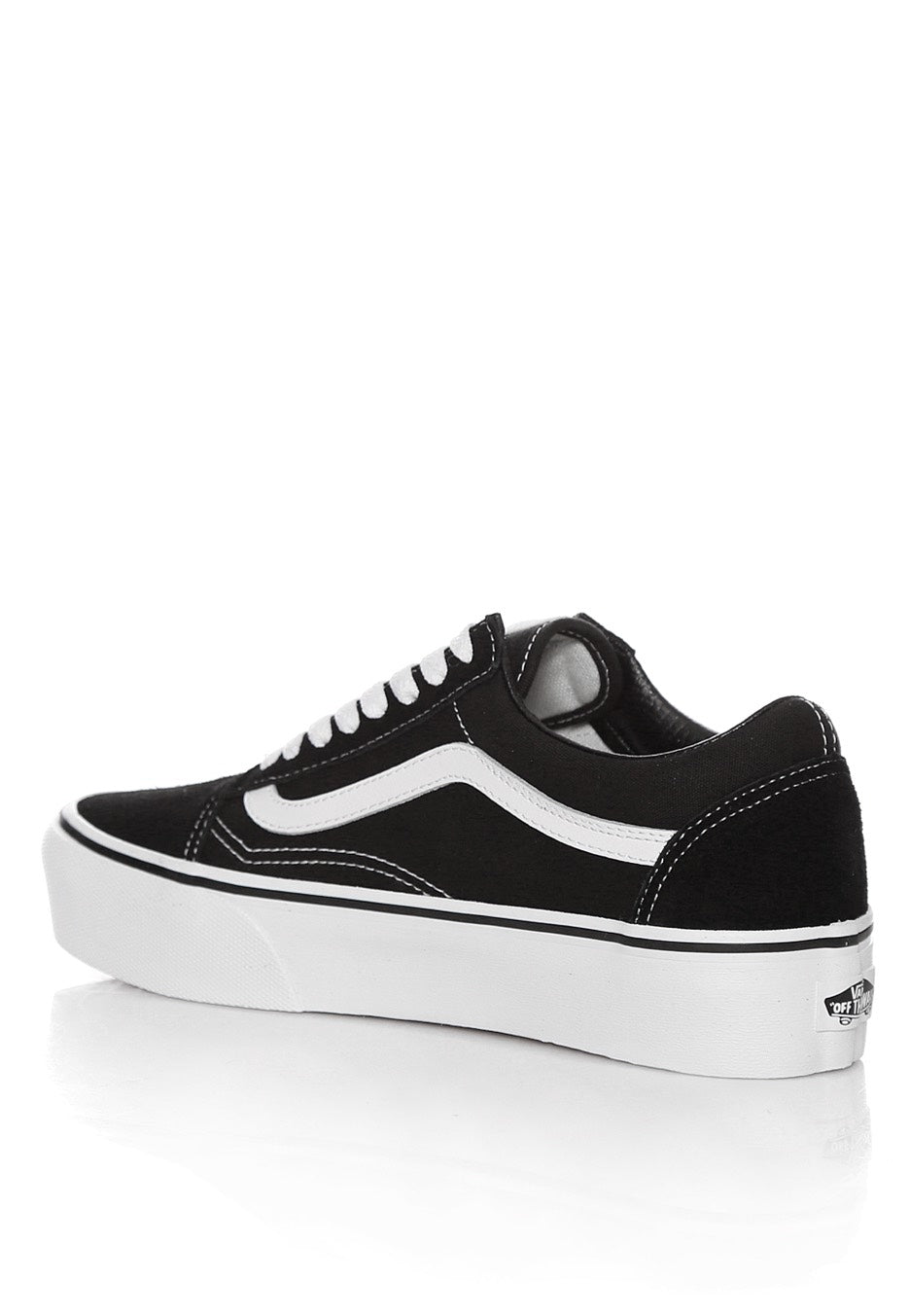 Vans - Old Skool Platform Black/White - Girl Shoes | Women-Image