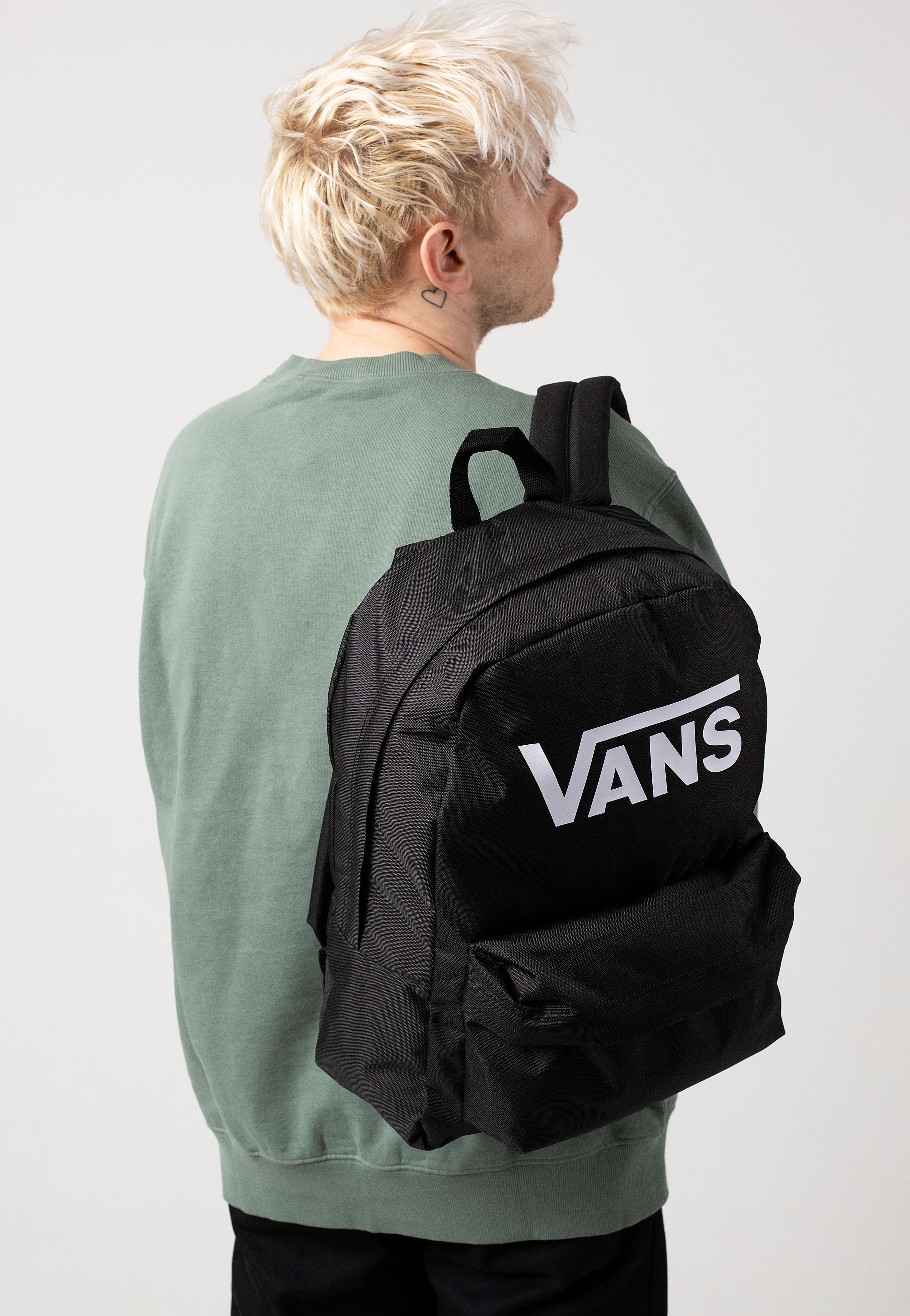 Vans - Old Skool Print Black - Backpack | Neutral-Image