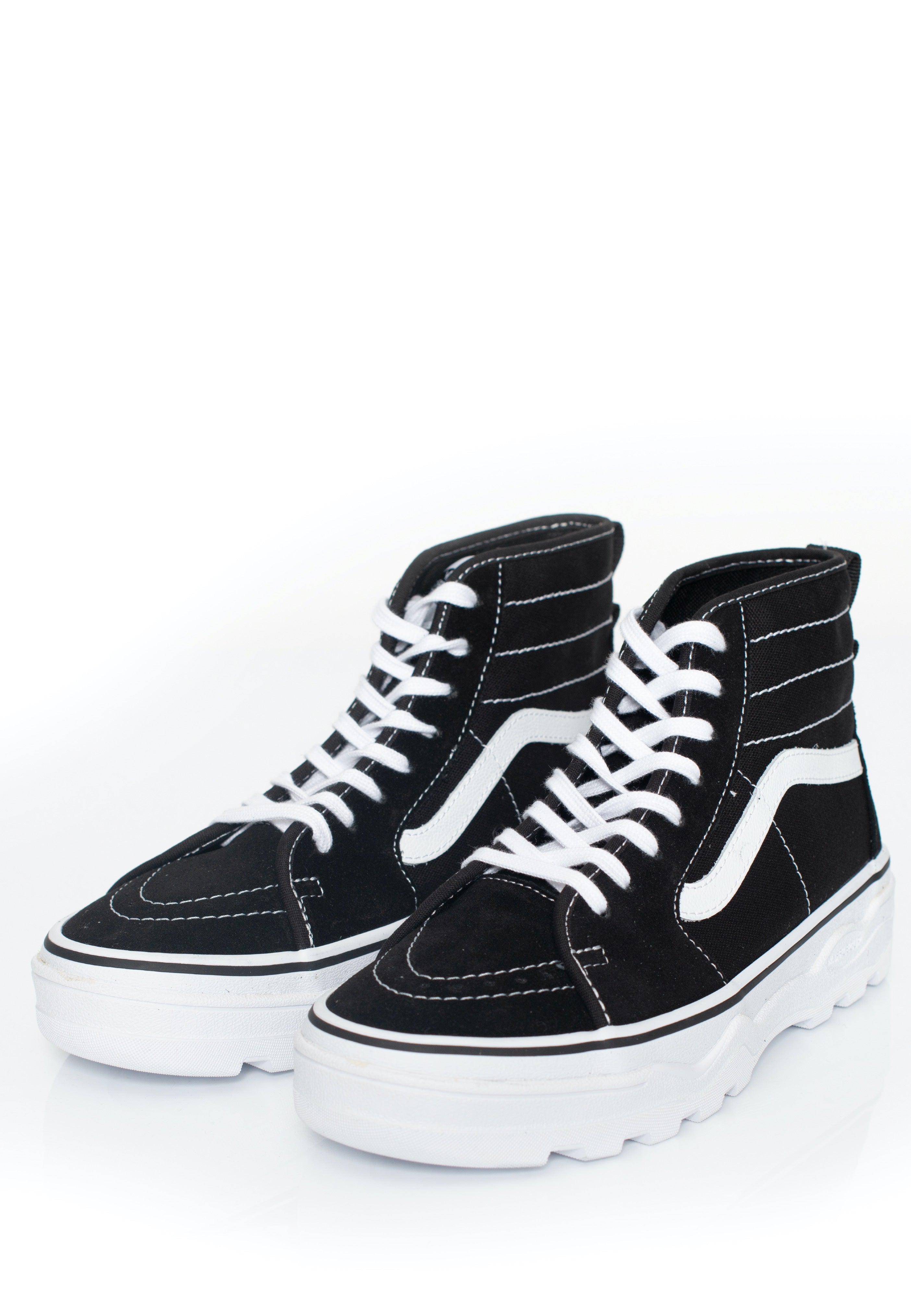 Vans - Sentry Sk8 Hi Black/White - Girl Shoes | Women-Image