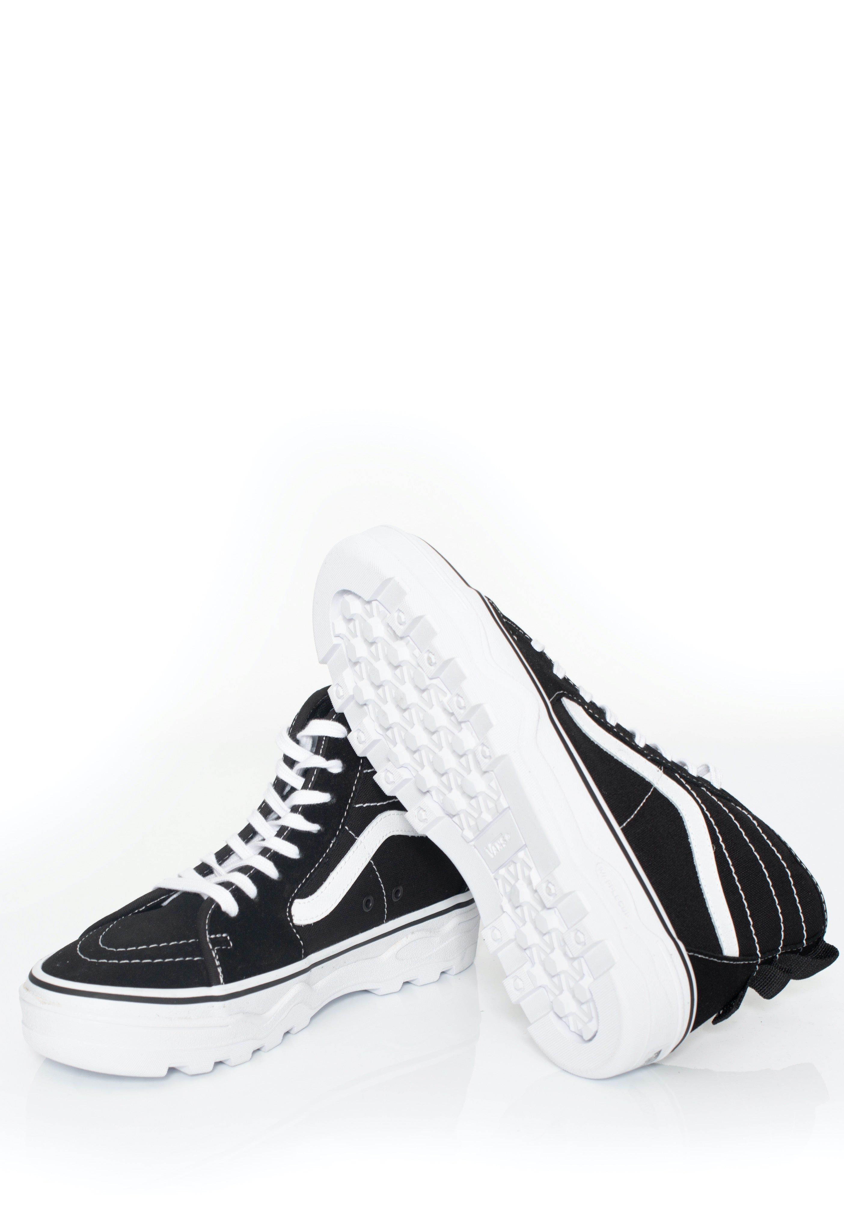 Vans - Sentry Sk8 Hi Black/White - Girl Shoes | Women-Image