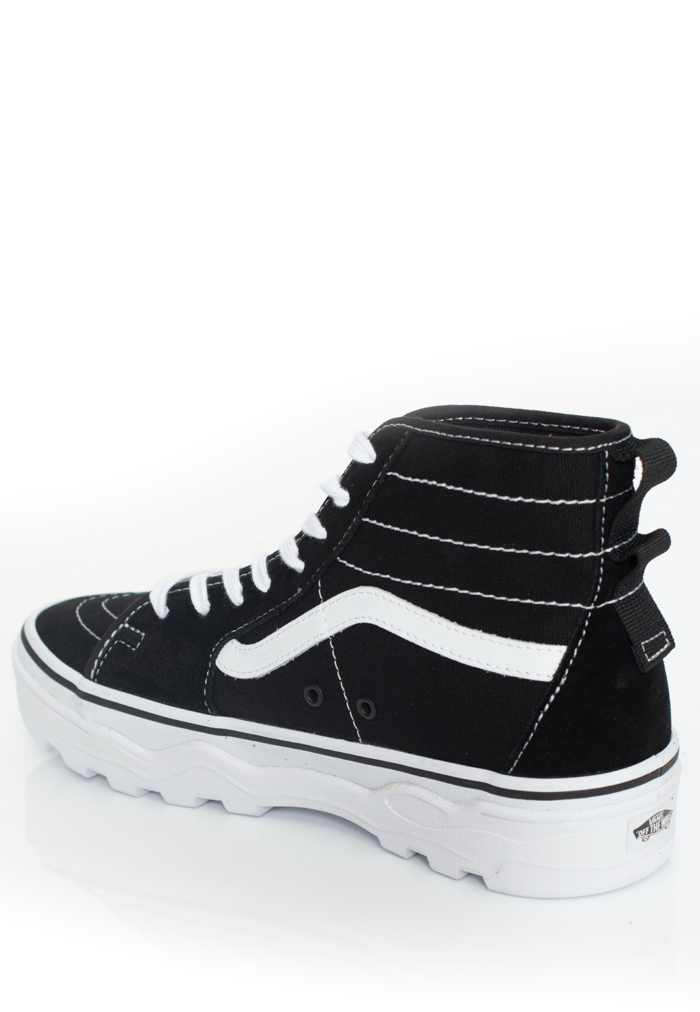 Vans - Sentry Sk8 Hi Black/White - Girl Shoes | Women-Image