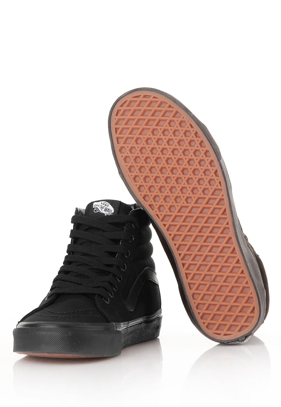 Black high top vans for girls on sale