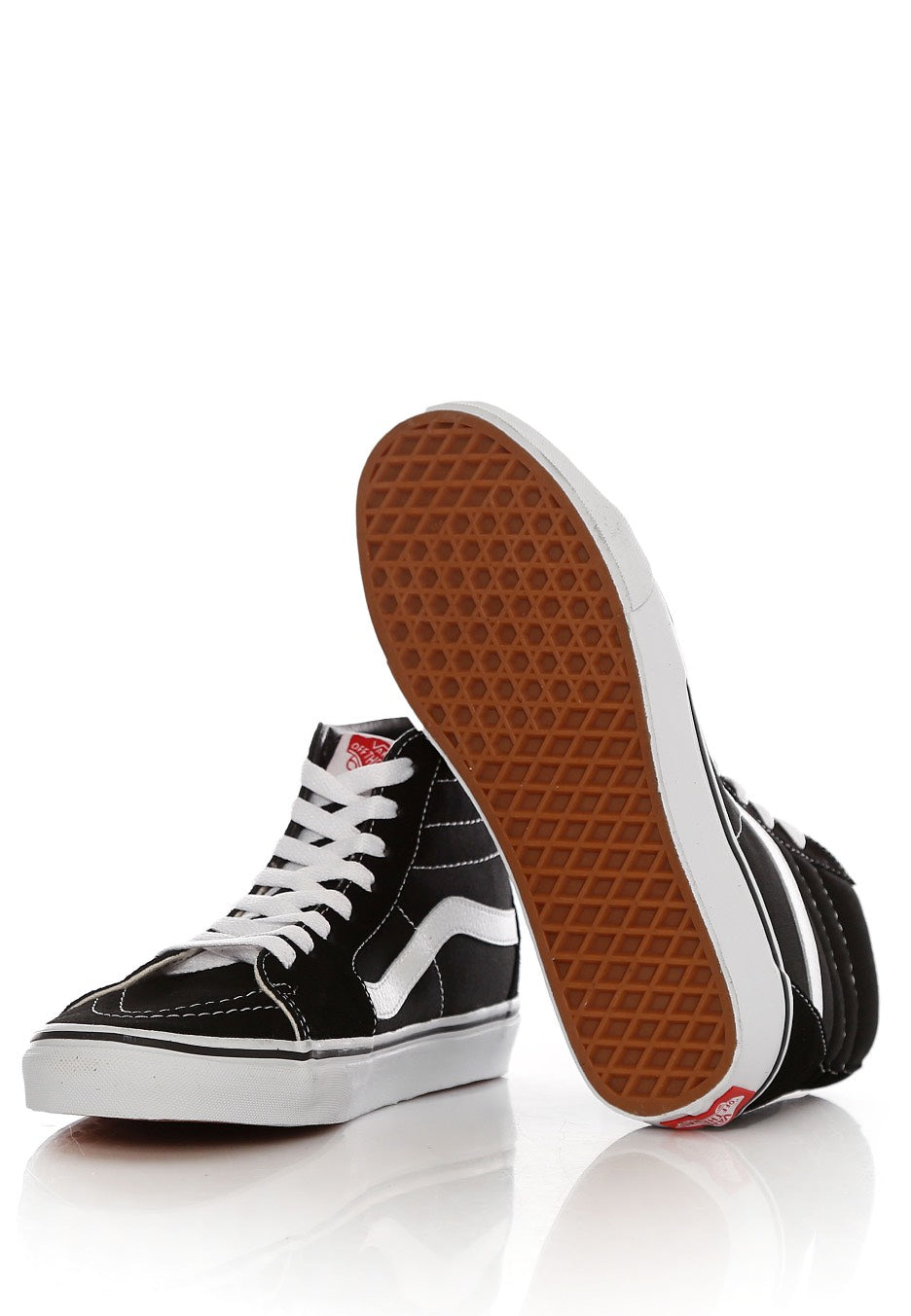 Vans - Sk8-Hi Black/Black/White - Shoes | Men-Image