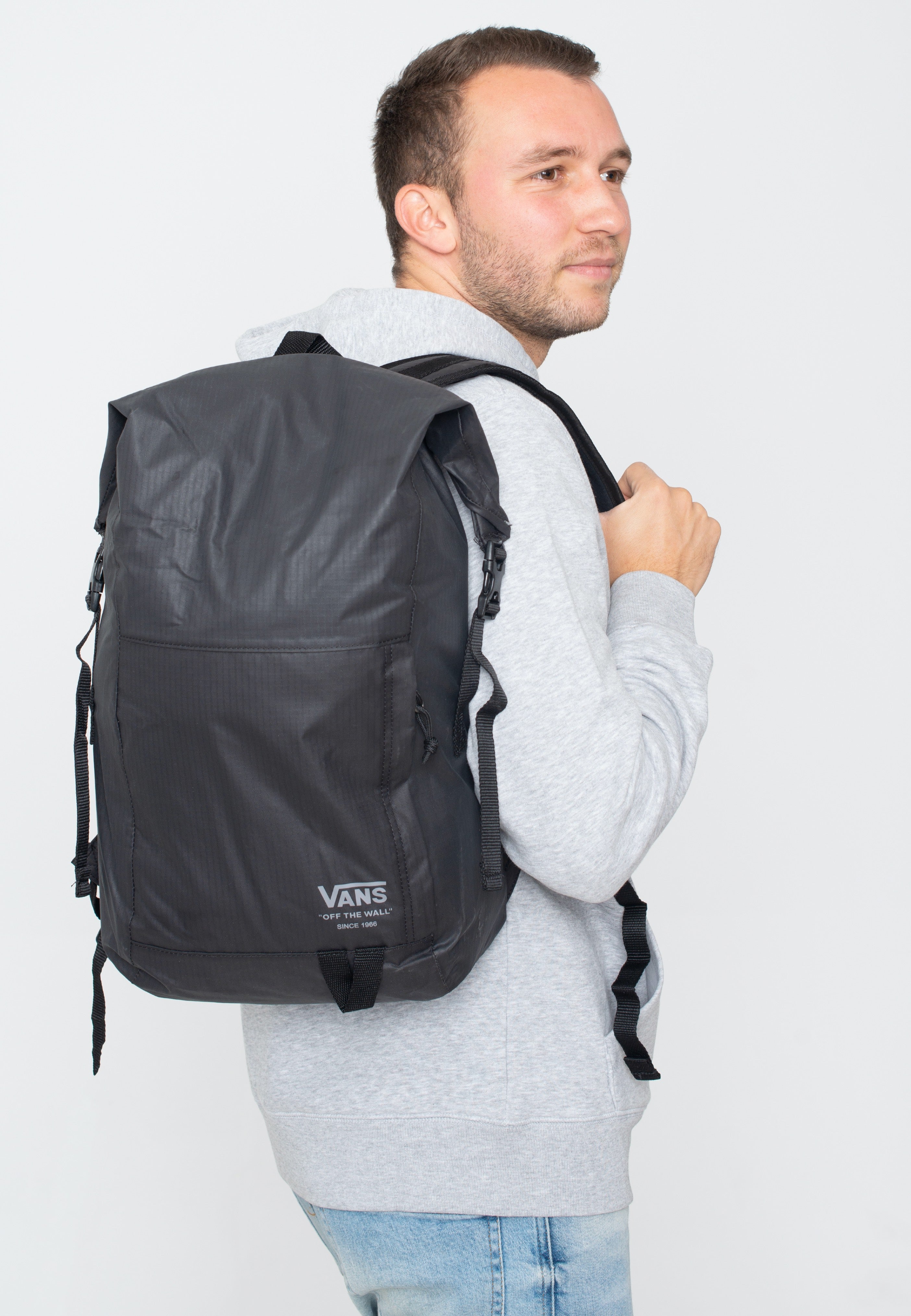 Vans - Vans Rolltop Black - Backpack | Neutral-Image