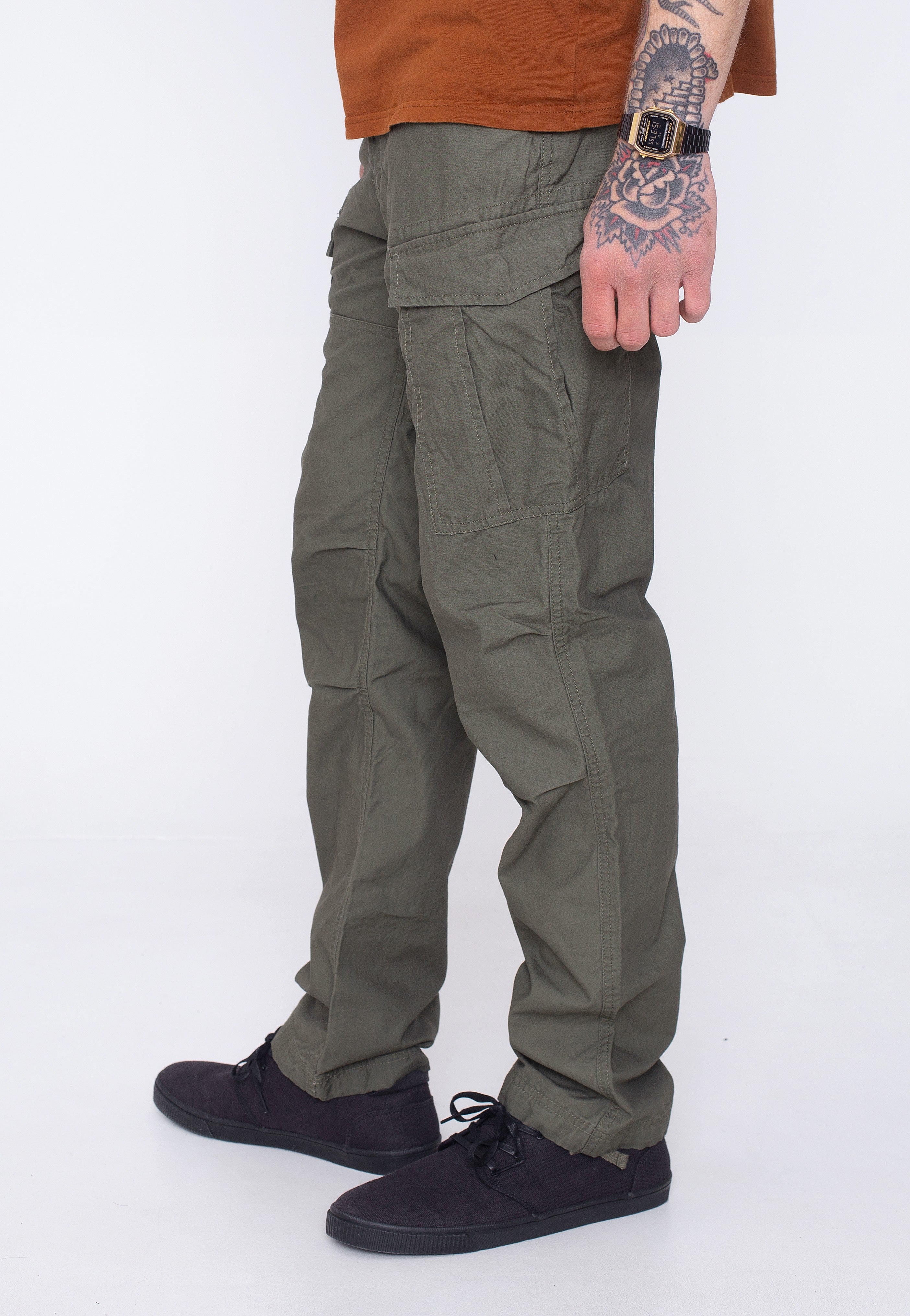 Vintage Industries - Lester Olive - Pants | Men-Image