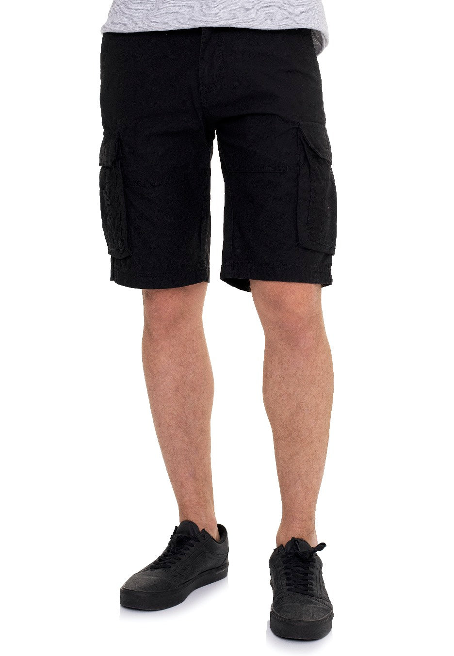 Vintage Industries - Rowing Black - Shorts | Men-Image