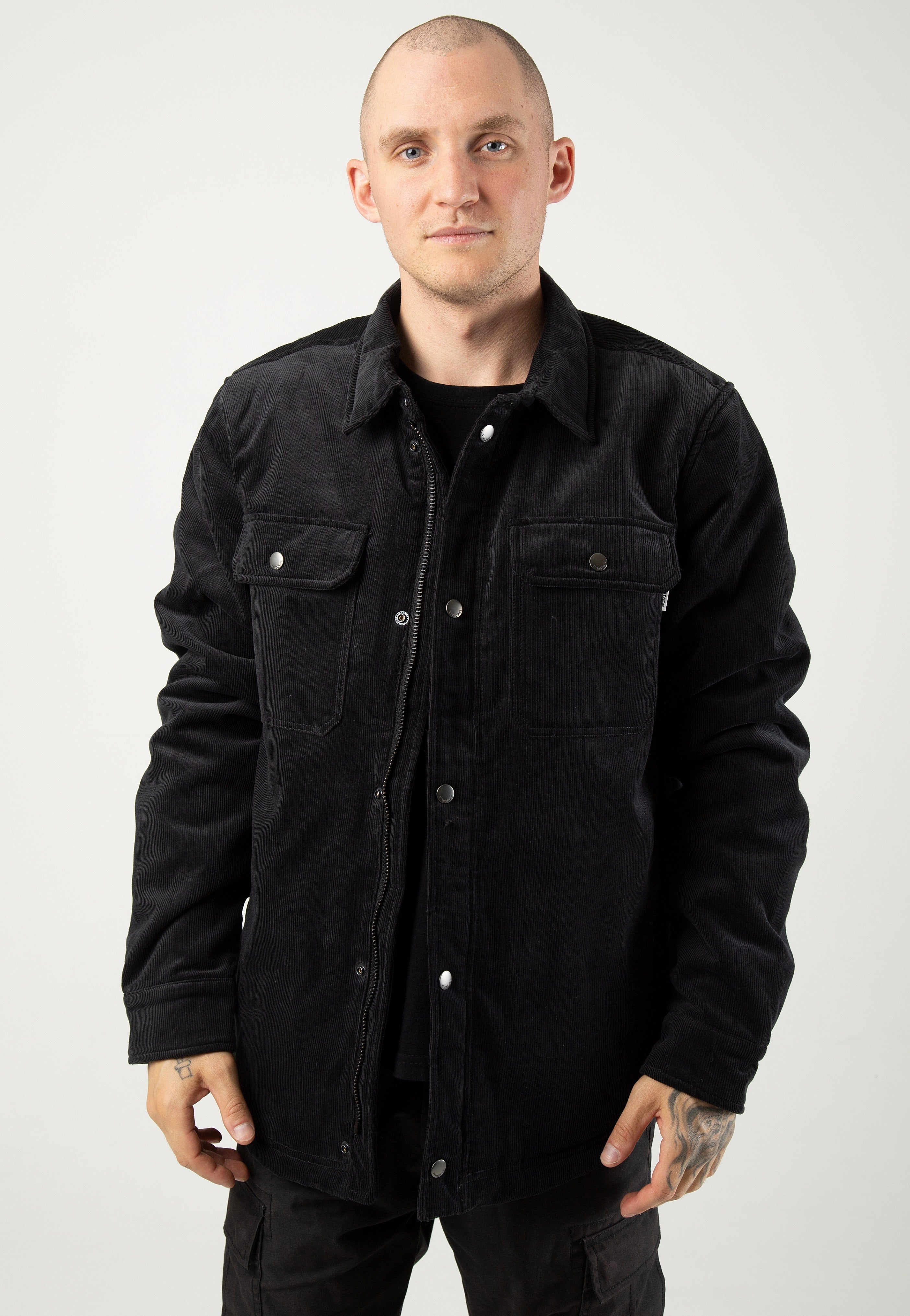 Vintage Industries - Steven Padded Black - Jacket | Men-Image