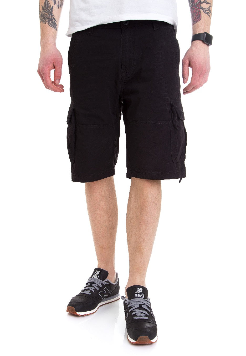 Vintage Industries - Terrance Black - Shorts | Men-Image