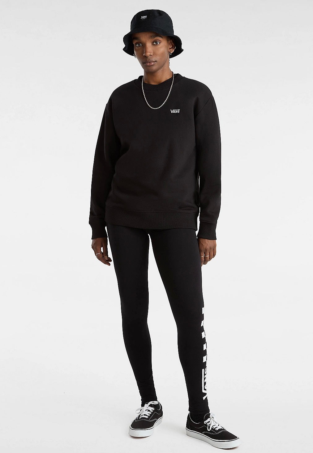 Vans - Flying V Bff Crew Emea Flying V Black - Sweater | Women-Image