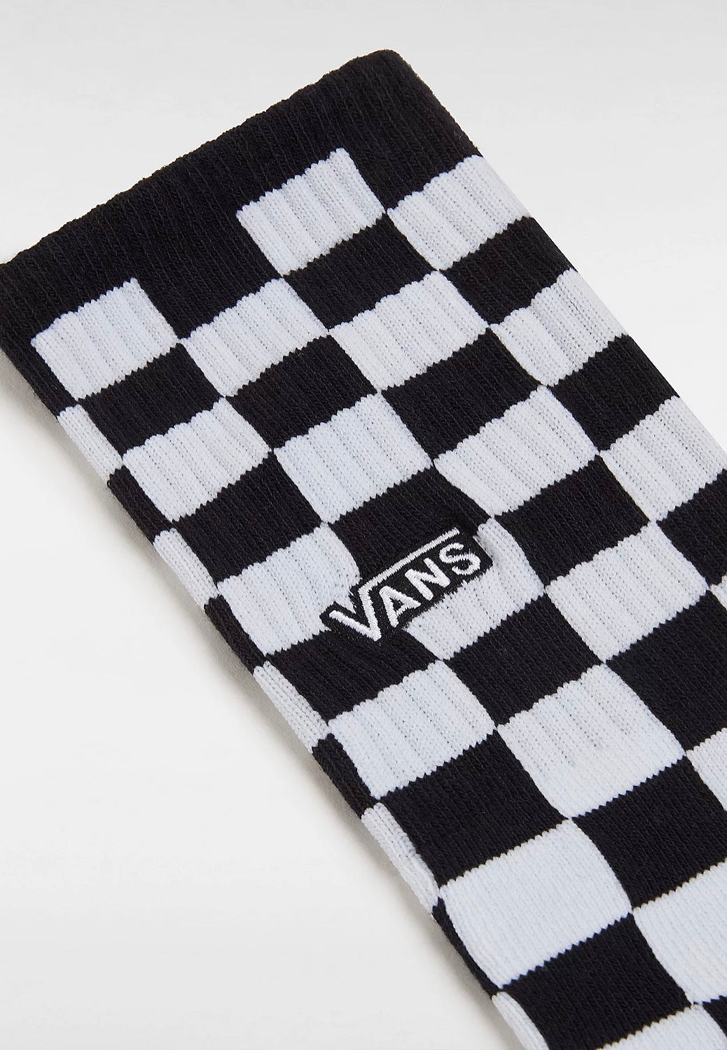 Vans - Checkerboard Crew Rox Black/White - Socks | Neutral-Image