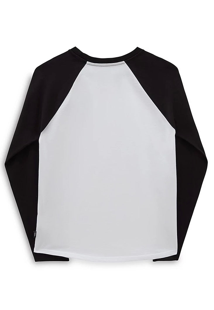 Vans - Flying V Everyday Raglan Black/White - Longsleeve | Women-Image