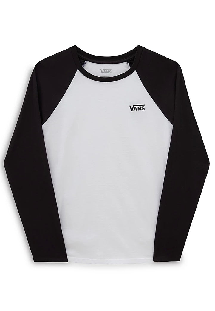 Vans - Flying V Everyday Raglan Black/White - Longsleeve | Women-Image