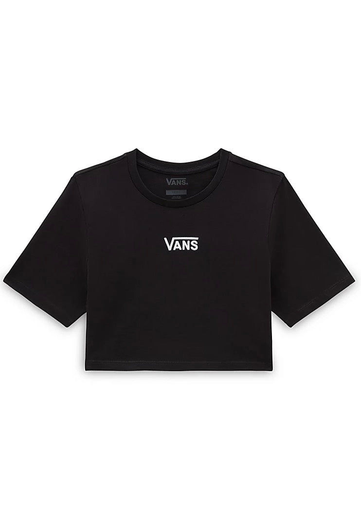 Vans - Flying V Crew Crop II Black - T-Shirt | Women-Image