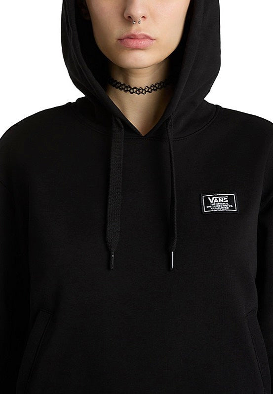 Vans - Boom Boom Check Crop II Black - Hoodie | Women-Image