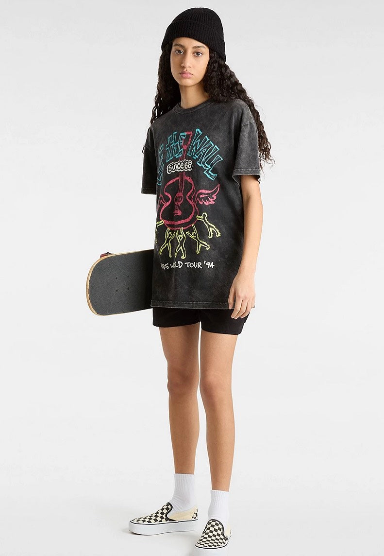 Vans - Guitar Solo Oversized Black - T-Shirt | Women-Image