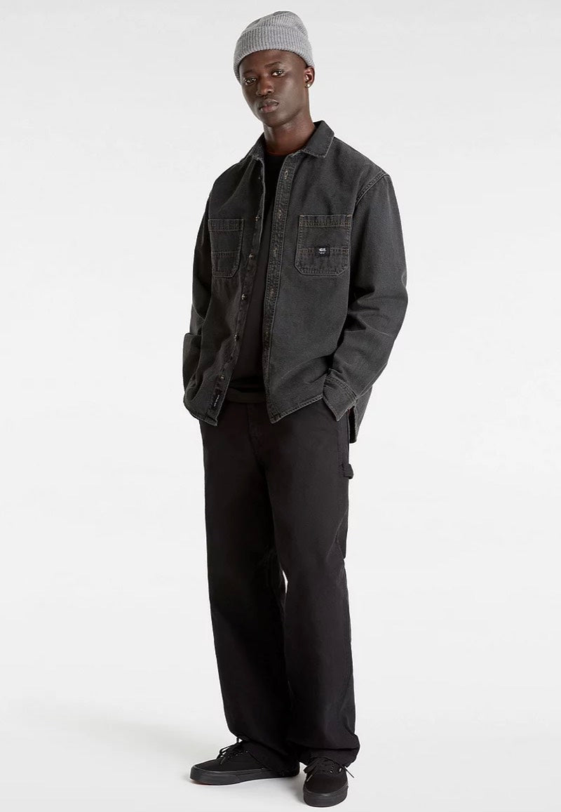 Vans - Stevens Pavement Washed Black - Shirt | Men-Image