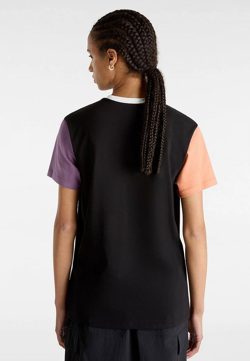 Vans - Colorblock Bff Black/Marshmallow - T-Shirt | Women-Image