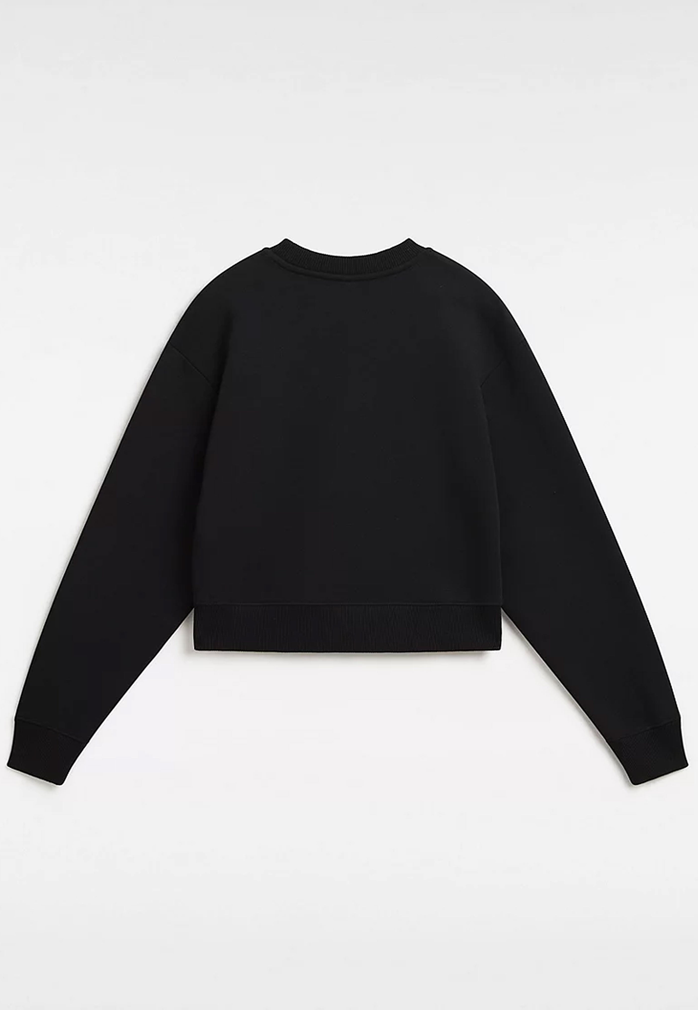 Vans - Go Anyplace Crop Crew Black - Sweater | Women-Image