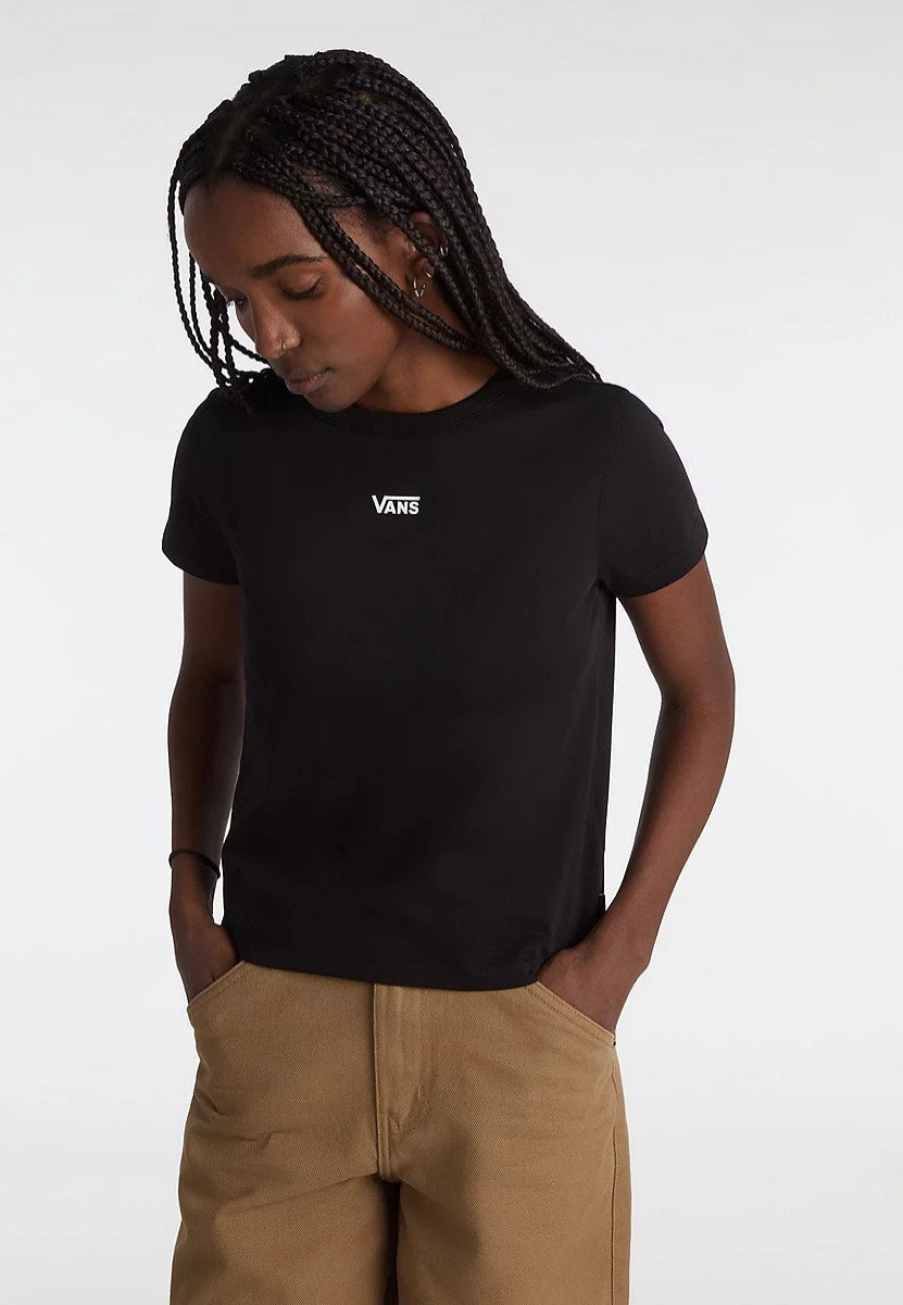 Vans - Basic Mini SS Black - T-Shirt | Women-Image