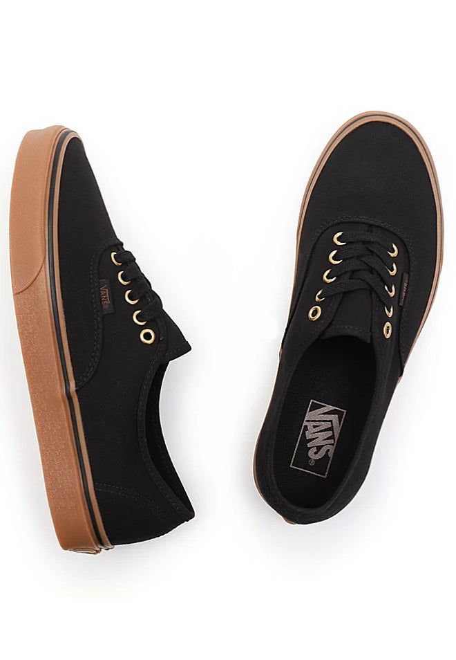 Vans - Authentic Black/Rubber - Girl Shoes