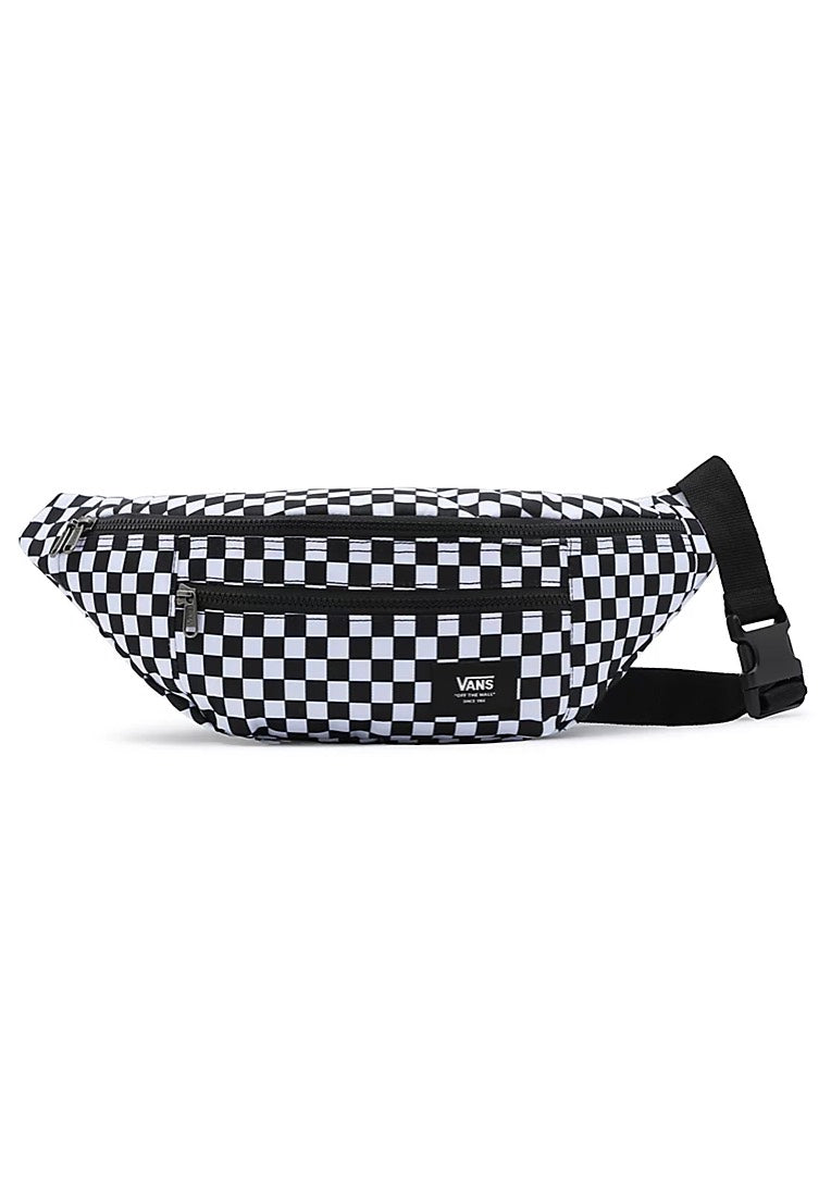 Vans Ward Cross Body Pack Black White Check Hip Bag Nuclear Blast