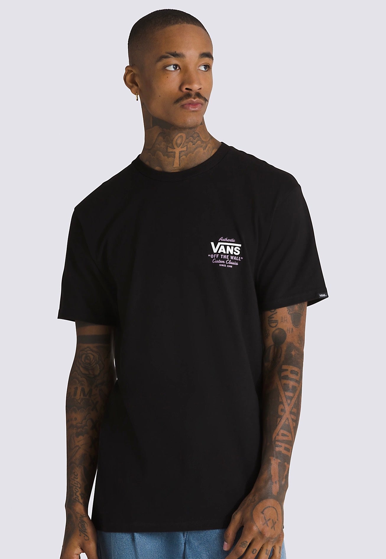 Vans - Holder Classic Black/Lavender Mist - T-Shirt | Men-Image