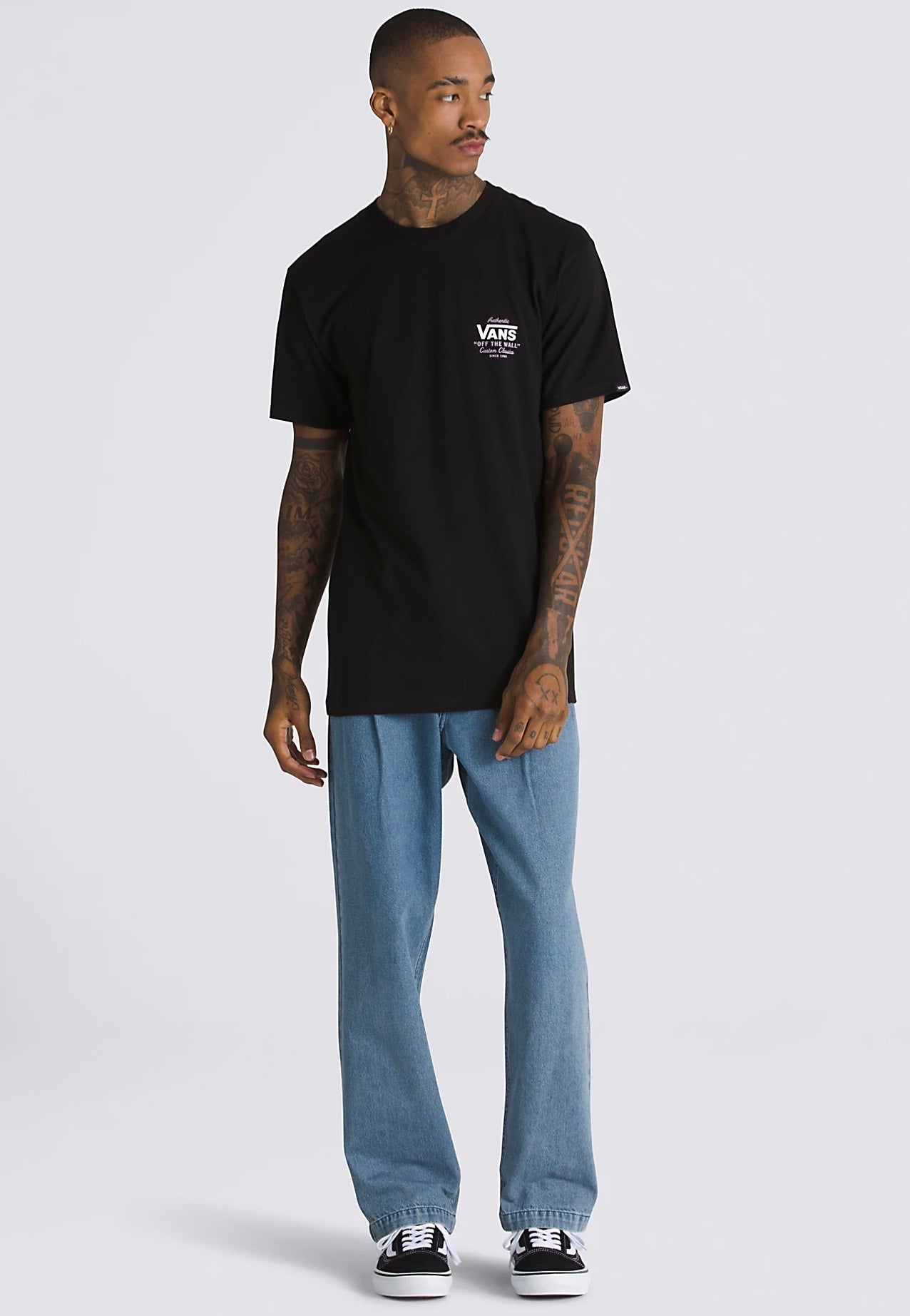 Vans - Holder Classic Black/Lavender Mist - T-Shirt | Men-Image