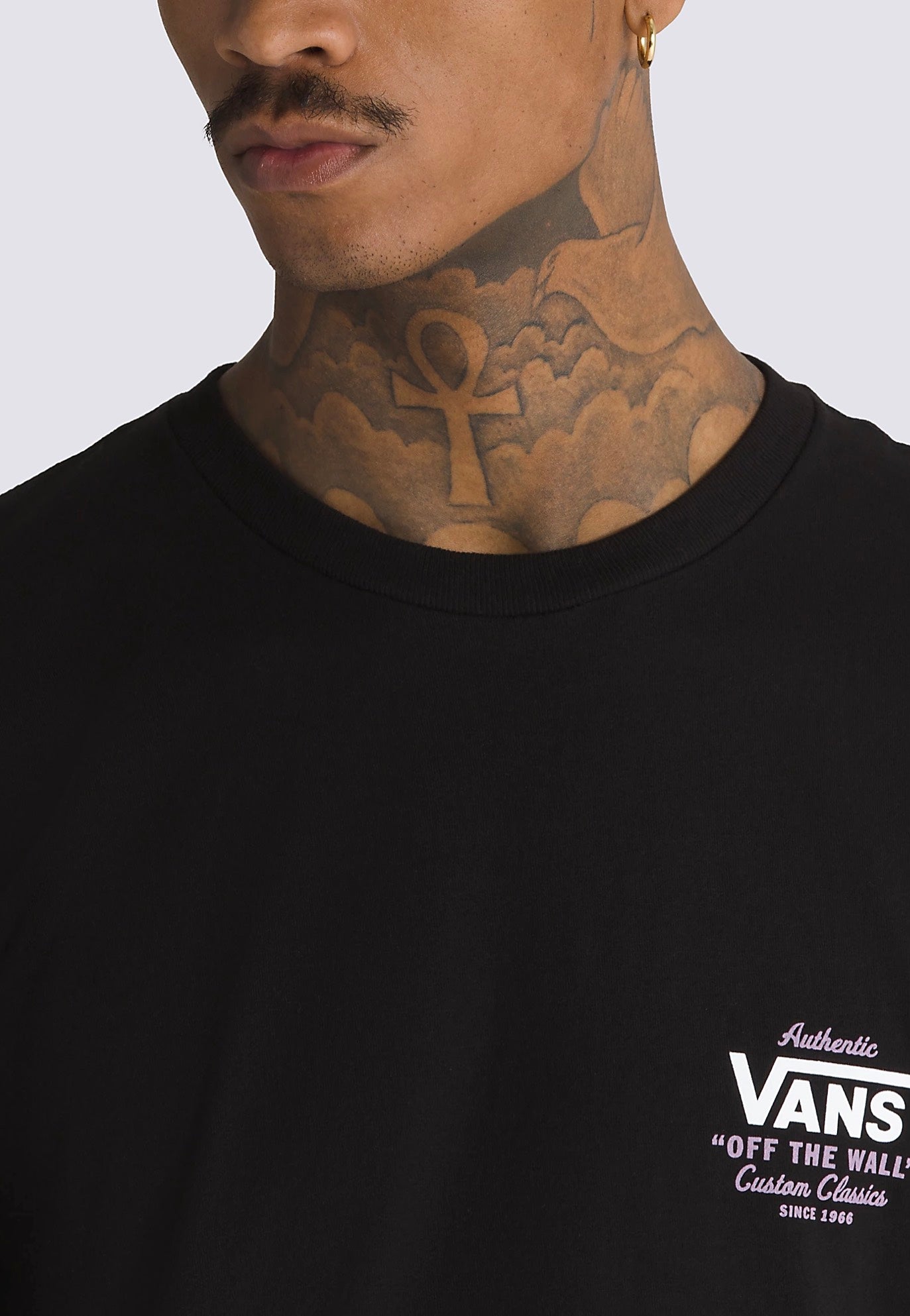 Vans - Holder Classic Black/Lavender Mist - T-Shirt | Men-Image