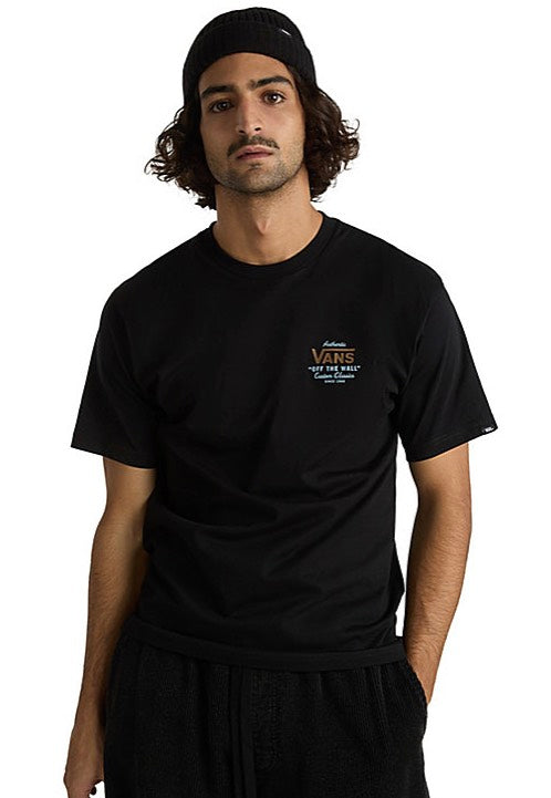 Vans - Holder St Classic Black/Antelope - T-Shirt | Men-Image