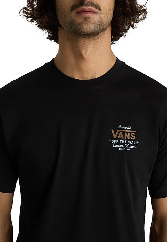 Vans - Holder St Classic Black/Antelope - T-Shirt | Men-Image