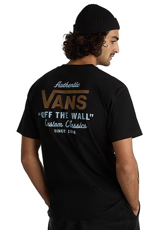 Vans - Holder St Classic Black/Antelope - T-Shirt | Men-Image