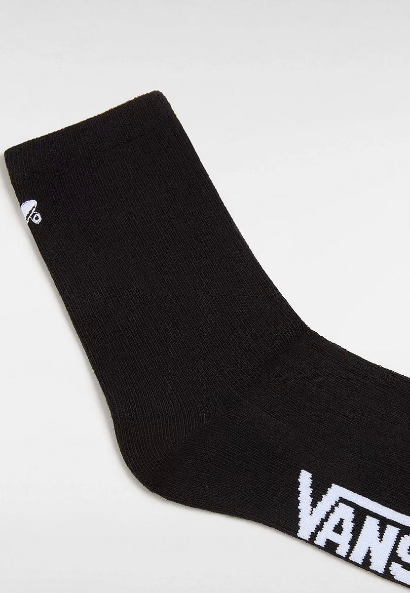 Vans - Kickin It Crew 6.5-10 Black - Socks | Women-Image