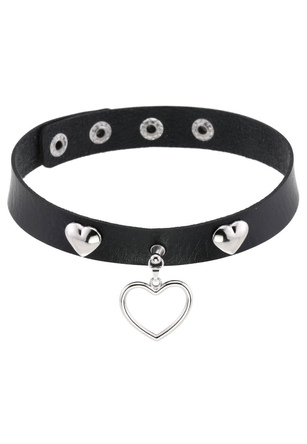 Bullet69 - Heart And Love Neckband Black - Choker | Neutral-Image