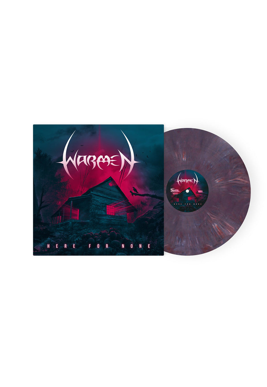 Warmen - Here For None Red/Blue/White - Marbled Vinyl | Neutral-Image