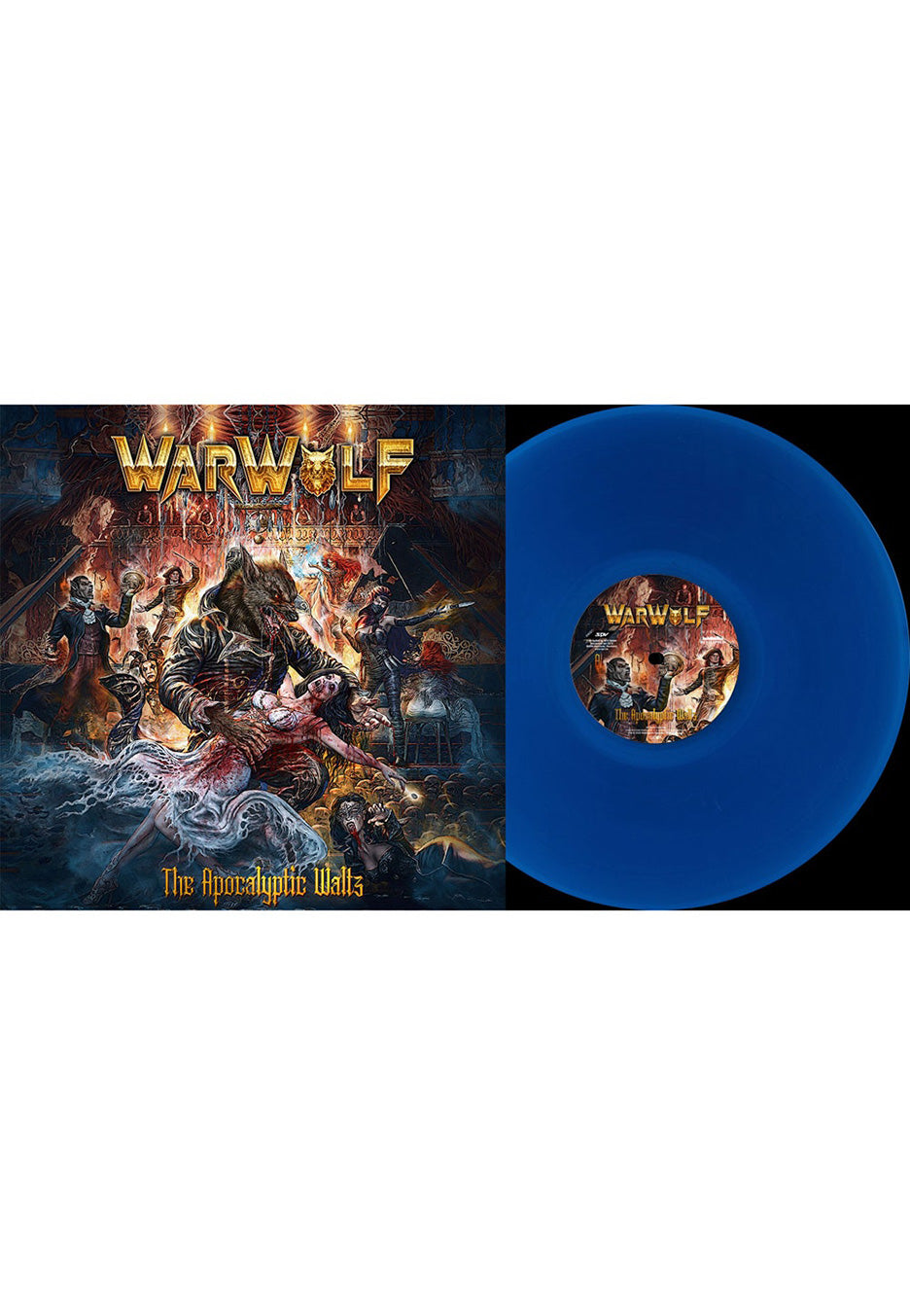 Warwolf - Apocalyptic Waltz Transparent Blue - Colored Vinyl | Neutral-Image