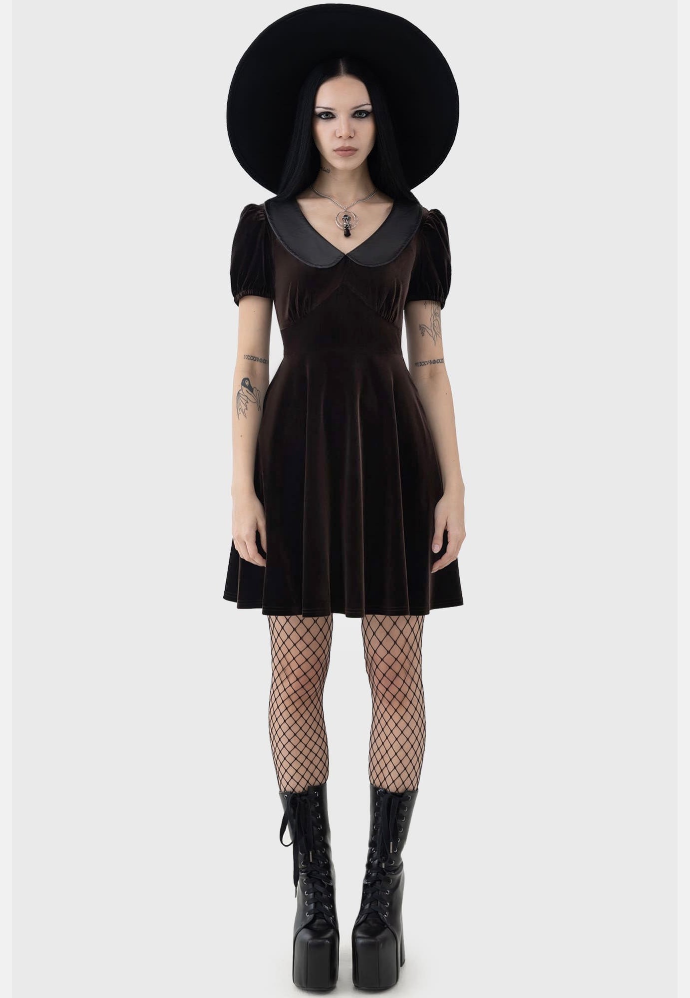 Killstar - Weblea Sepia - Dress | Women-Image