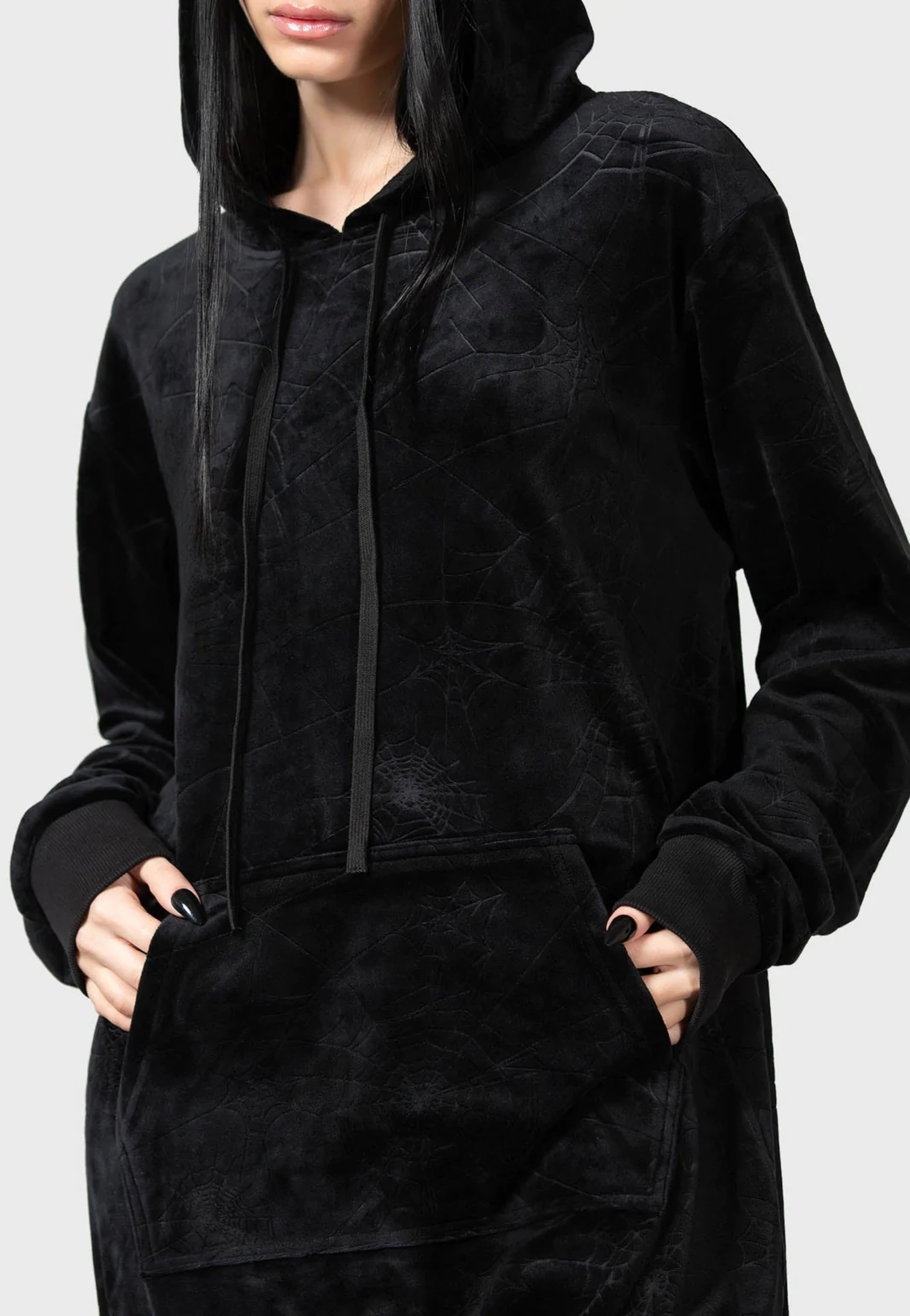 Killstar - Webmare Black - Hoodie | Women-Image